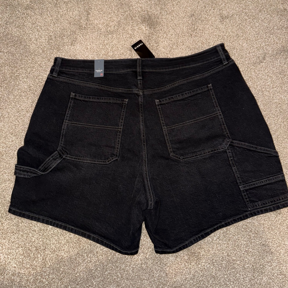 Torrid High Rise Dad Shorts - Picture 2 of 3